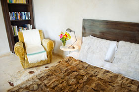 Bedroom 5, lower terrace level