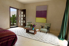 Bedroom 2, courtyard level