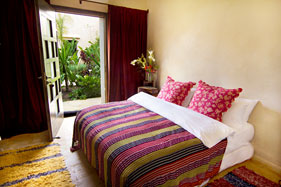 Bedroom 4, courtyard level