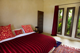 Bedroom 1, courtyard level