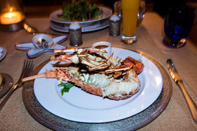 Dinner at Hotel La Sultana