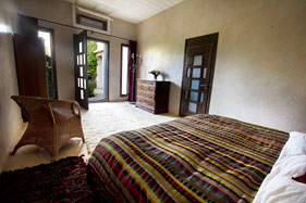 Bedroom 3, courtyard level